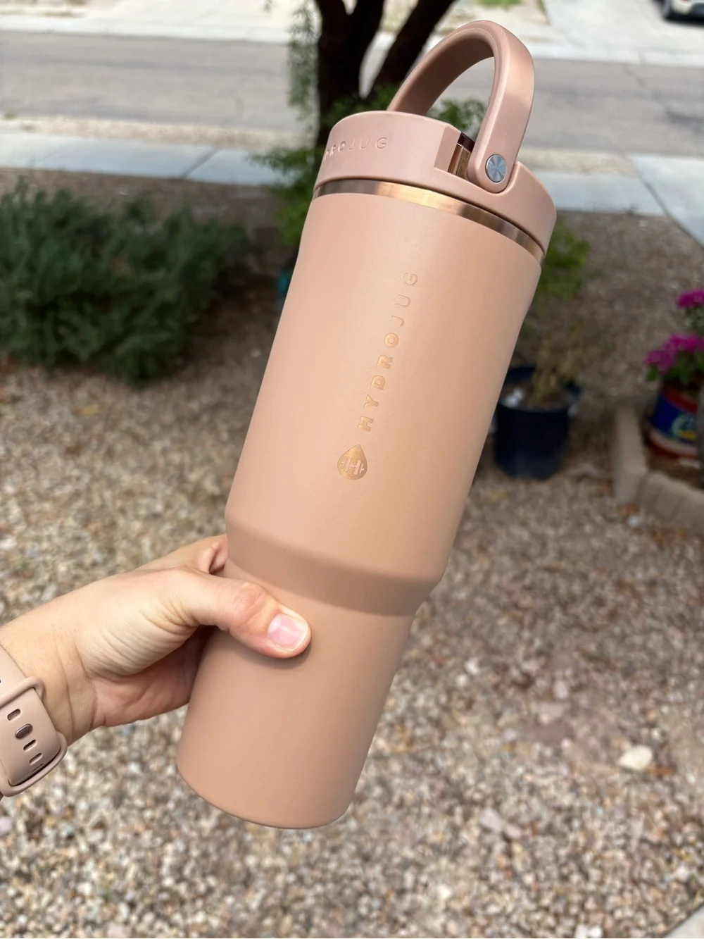 ‘Caramel’ HydroJug sport 40 oz